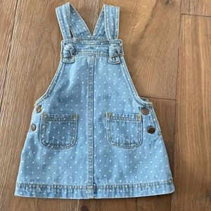 18M Polka Dot Jean Dress